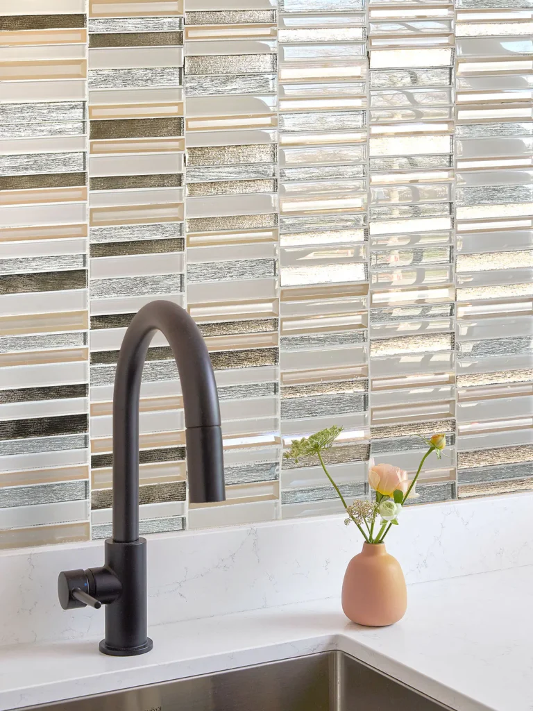 subway Glass Backsplash