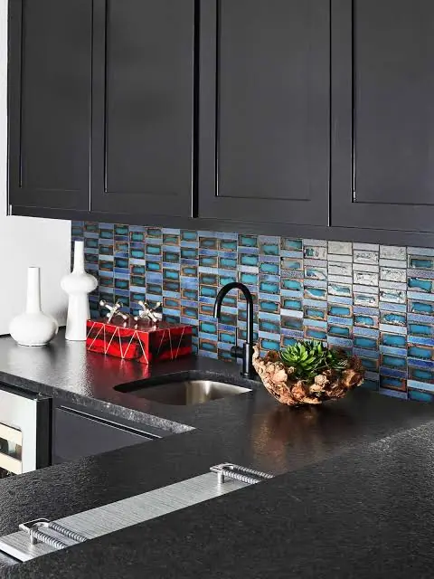 Glass Mosaic Backsplash