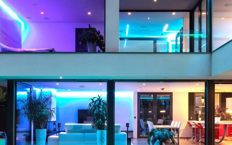 Smart home with smart lighting