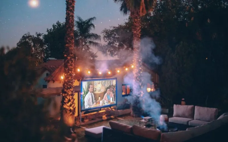 Outdoor Big Screen TV